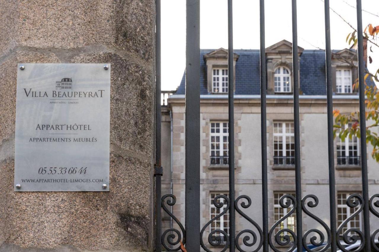 Villa Beaupeyrat Appart-hotel Limoges Exteriör bild